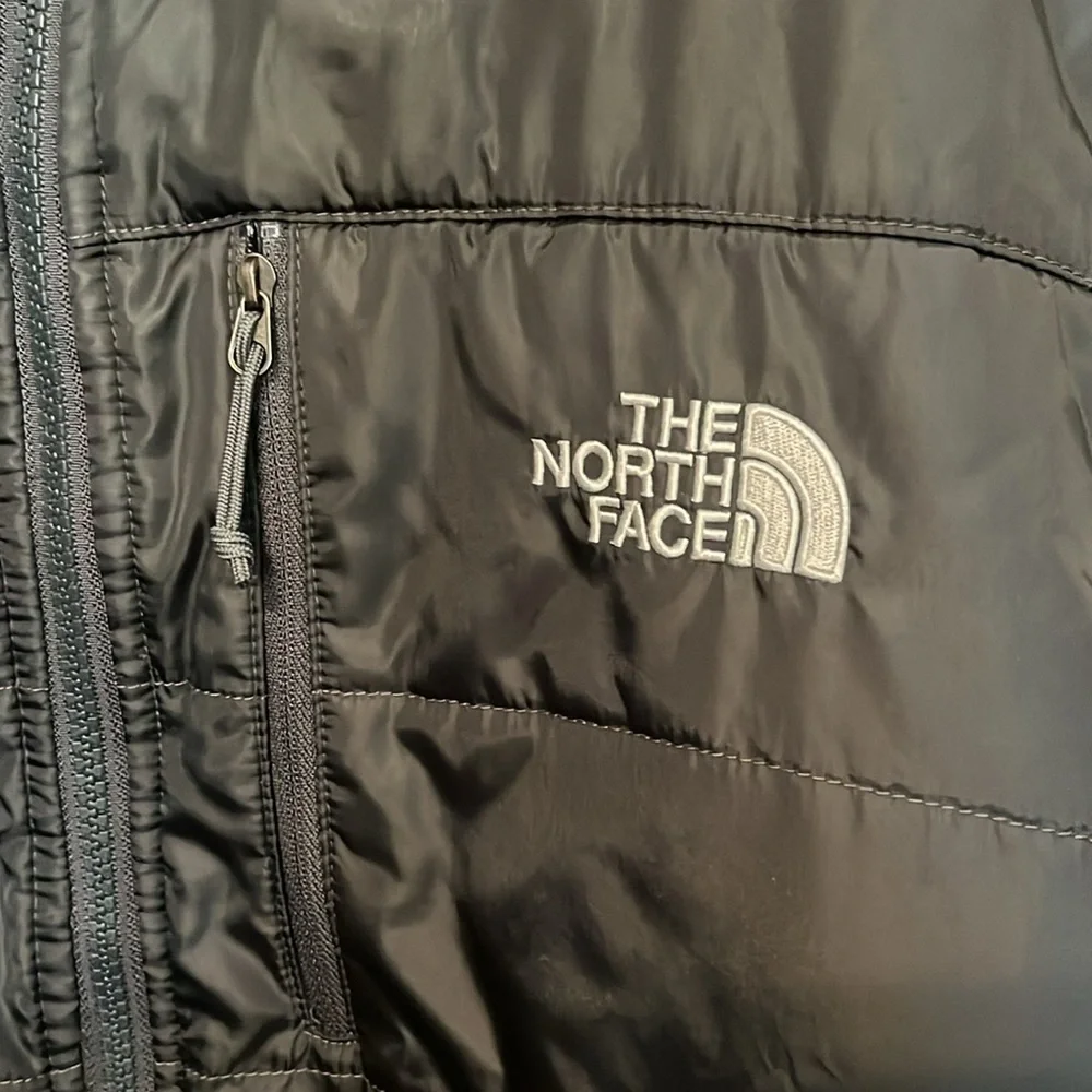 The North Face Full Zip Jacket Mens Size Large Color Gray